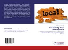 Capa do livro de Evaluating rural development 