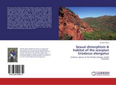 Couverture de Sexual dimorphism & habitat of the scorpion Urodacus elongatus