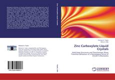 Buchcover von Zinc Carboxylate Liquid Crystals