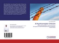 Обложка A Psychoanalytic Criticism