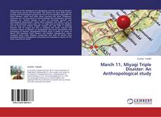 Buchcover von March 11, Miyagi Triple Disaster: An Anthropological study