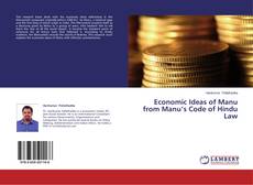 Buchcover von Economic Ideas of Manu from Manu’s Code of Hindu Law