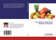 Capa do livro de Crop Water Productivity Models of  Plantain 