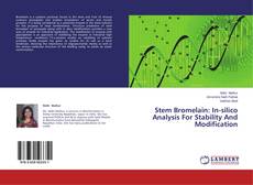 Buchcover von Stem Bromelain: In-silico Analysis For Stability And Modification