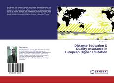 Capa do livro de Distance Education & Quality Assurance in European Higher Education 