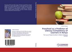 Couverture de Preschool as a Predictor of Literacy Competency of Learners in Kenya