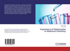 Buchcover von Importance of Heterocycles in Medicinal Chemistry
