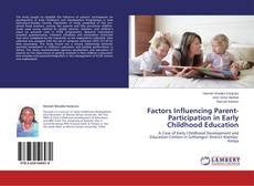 Capa do livro de Factors Influencing Parent-Participation in Early Childhood Education 