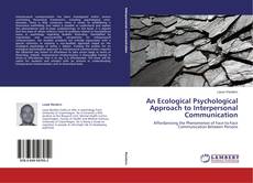 Buchcover von An Ecological Psychological Approach to Interpersonal Communication