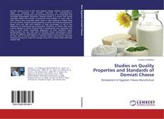 Buchcover von Studies on Quality Properties and Standards of Domiati Cheese
