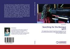 Copertina di Searching for the Baroque spirit