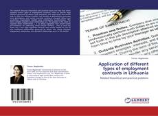 Couverture de Application of different types of employment contracts in Lithuania