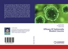Couverture de Efficacy Of Salmonella Bivalent Vaccine