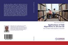 Couverture de Applications of TVD Algorithms in 2D and 3D