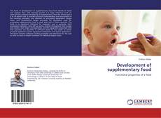 Buchcover von Development of supplementary food