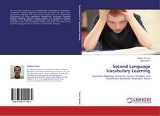 Buchcover von Second Language Vocabulary Learning