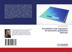 Buchcover von Correlation and regression of economic qualitative features