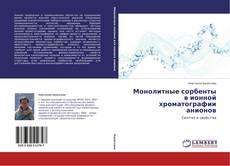 Capa do livro de Монолитные сорбенты в ионной хроматографии анионов 