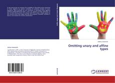 Buchcover von Omitting unary and affine types