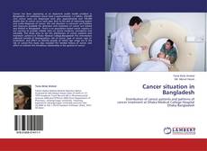 Buchcover von Cancer situation in Bangladesh