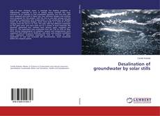 Обложка Desalination of groundwater by solar stills