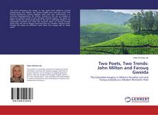 Couverture de Two Poets, Two Trends: John Milton and Farouq Gweida
