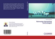 Capa do livro de Rainwater Harvesting Technologies 