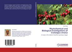 Couverture de Phytochemical and Biological Investigations of Crataegus sinaica