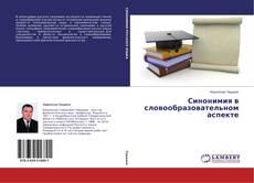 Buchcover von Синонимия в словообразовательном аспекте