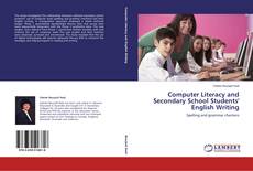 Buchcover von Computer Literacy and Secondary School Students' English Writing