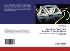 Buchcover von High Order Two Point Boundary Value Problems