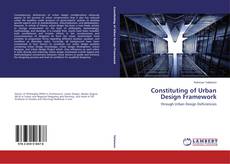 Capa do livro de Constituting of Urban Design Framework 