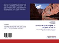 Copertina di Non-classical transport in geological media