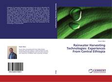 Buchcover von Rainwater Harvesting Technologies: Experiences From Central Ethiopia
