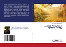 Copertina di Applied Principles of Agroclimatology