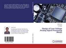 Capa do livro de Design of Low Voltage Analog Signal Processing Blocks 
