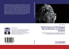 Buchcover von Performance of Panchayat Raj Institutions in Andhra Pradesh