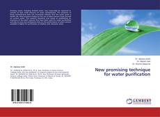 Couverture de New promising technique for water purification