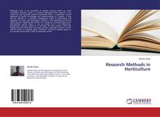 Couverture de Research Methods in Horticulture