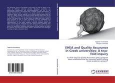 Capa do livro de EHEA and Quality Assurance in Greek universities: A two-fold inquiry 