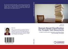 Buchcover von Domain Based Classification For Punjabi Text Documents