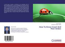 Couverture de How To Know Insect And Their Orders