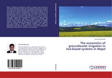 Buchcover von The economics of groundwater irrigation in rice-based systems in Nepal