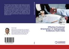 Buchcover von Effective Customer Orientation in Salespeople: Evidences from India