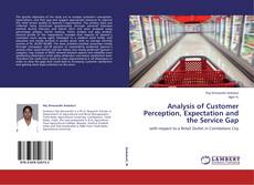 Buchcover von Analysis of Customer Perception, Expectation and the Service Gap