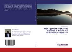 Buchcover von Management of Student Violence in Kenya: An Instructional Approach