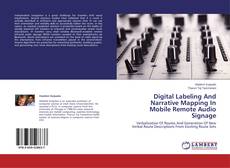 Buchcover von Digital Labeling And Narrative Mapping In Mobile Remote Audio Signage