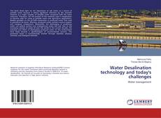 Borítókép a  Water Desalination technology and today's challenges - hoz