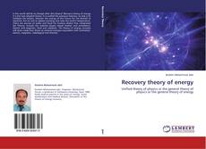 Buchcover von Recovery theory of energy