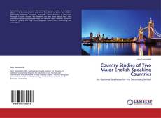 Couverture de Country Studies of Two Major English-Speaking Countries